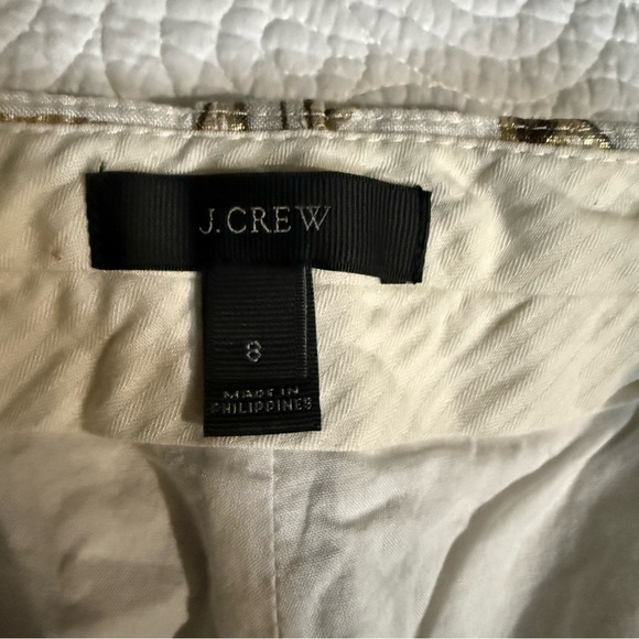 J. Crew 100% linen Ankle Cropped Pants - Picture 12 of 13